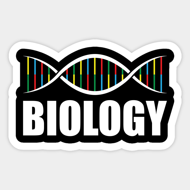 Biology Biology Sticker TeePublic